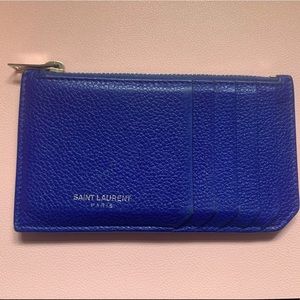 Saint Laurent fragments card wallet